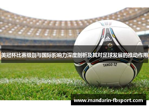 美冠杯比赛级别与国际影响力深度剖析及其对足球发展的推动作用
